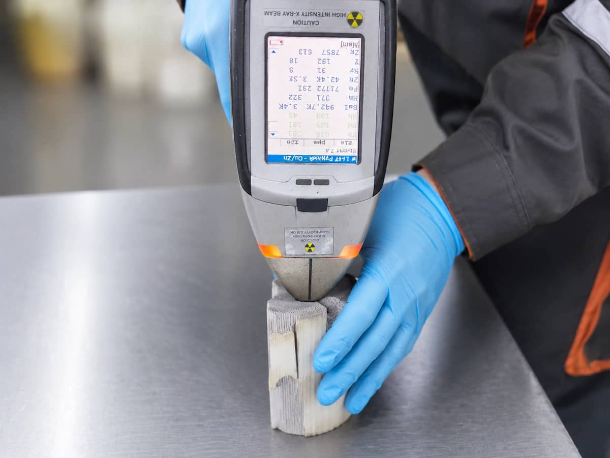XRF анализ катализатора