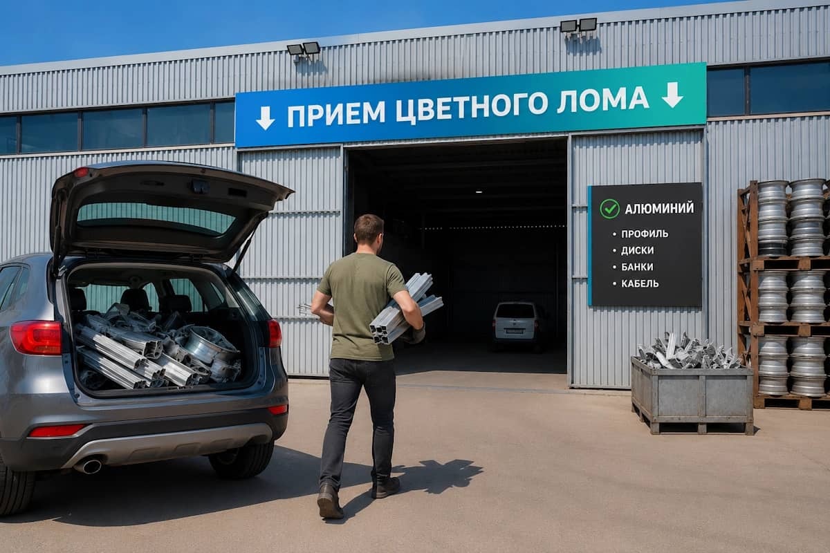 Прием лома алюминия в Хабаровске на площадке МеталлЦентр