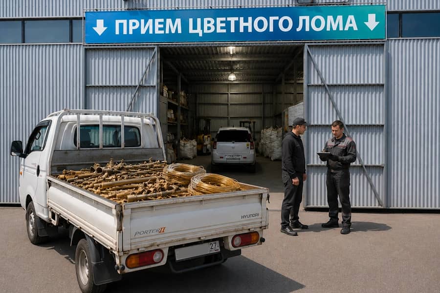 Прием лома латуни в Хабаровске на площадке МеталлЦентр