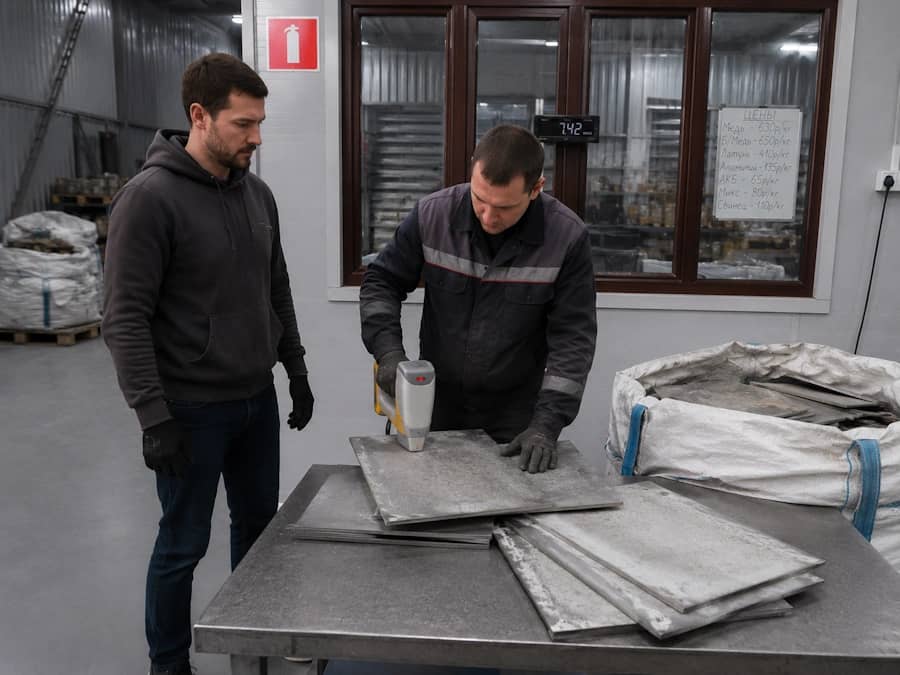 Анализ никелевого сплава спектрометром