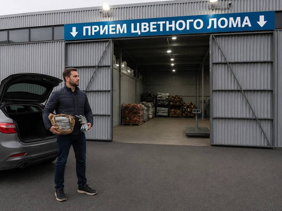 Прием припоя в Хабаровске на площадке Металл Центр