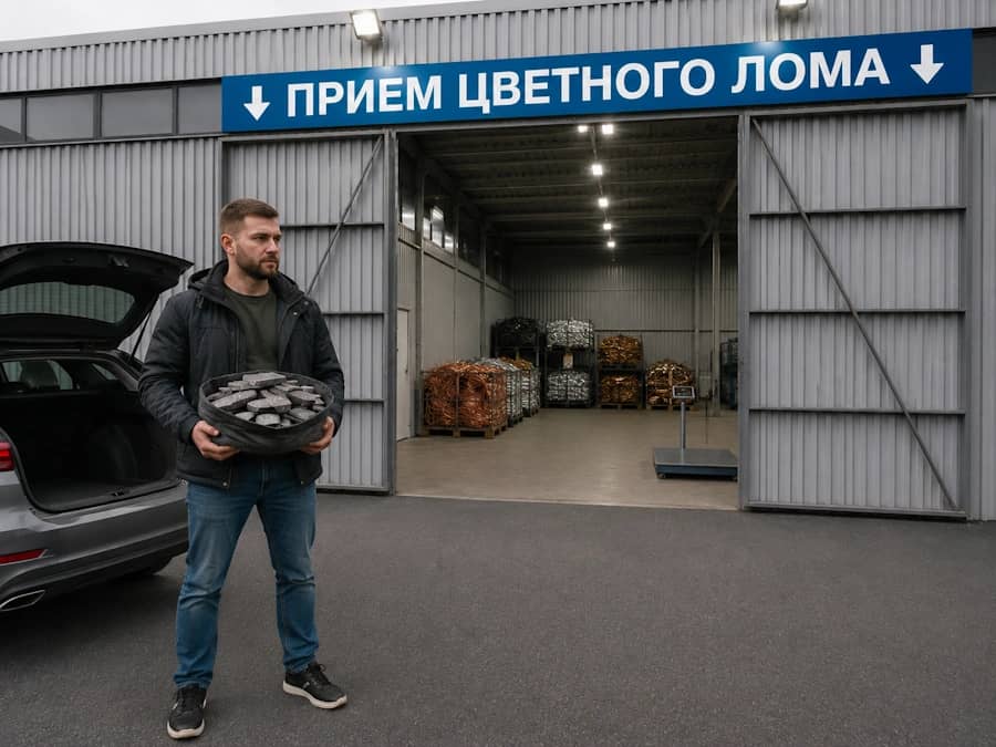 Прием свинца в Хабаровске на площадке Металл Центр